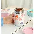 A Little Lovely Company A Little Lovely Company | Récipient alimentaire isotherme en acier inoxydable « Cœurs »