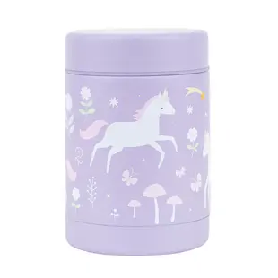A Little Lovely Company | Récipient alimentaire isotherme en acier inoxydable Unicorn Dreams