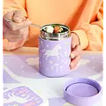 A Little Lovely Company A Little Lovely Company | Récipient alimentaire isotherme en acier inoxydable Unicorn Dreams