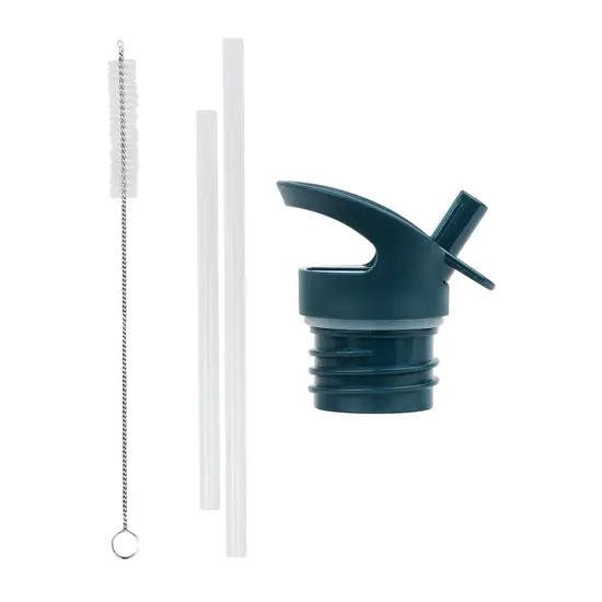 A Little Lovely Company A Little Lovely Company | Ensemble bouchon, paille et brosse Robots