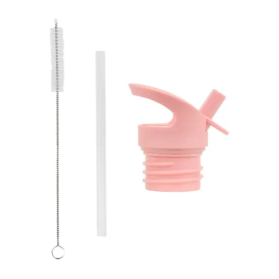 A Little Lovely Company A Little Lovely Company | Ensemble bouchon, paille et brosse « Étoile filante »