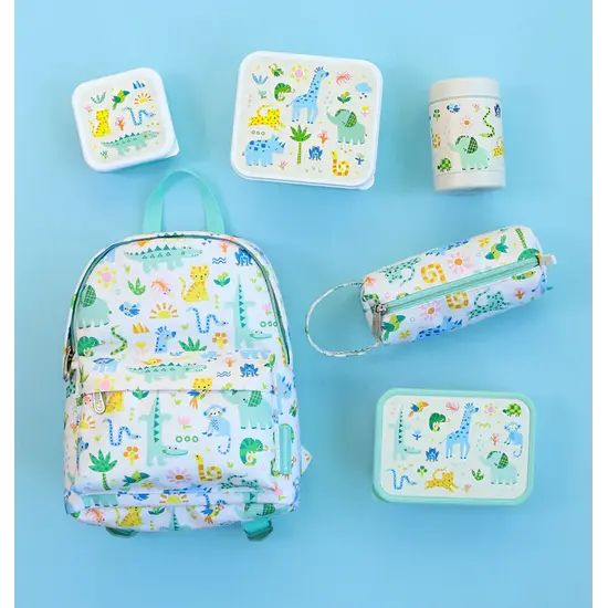 A Little Lovely Company A Little Lovely Company | Coffret déjeuner et collation Jungle