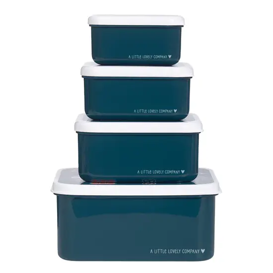 A Little Lovely Company A Little Lovely Company | Coffret déjeuner et collation « Robots »