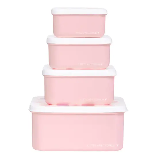 A Little Lovely Company A Little Lovely Company | Coffret déjeuner et collation « Cœurs »