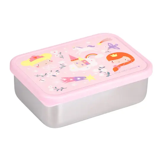 A Little Lovely Company A Little Lovely Company | Boîte à lunch en acier inoxydable « Princesses »