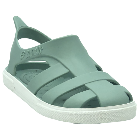 Boatilus Boatilus | Sandales Bioty vert pastel/blanc