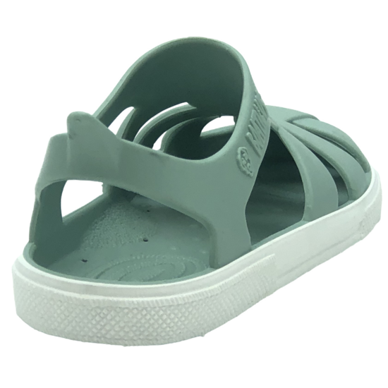 Boatilus Boatilus | Sandales Bioty vert pastel/blanc