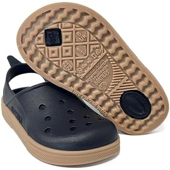 Boatilus Boatilus | Sandales cloggy bleu marine/beige