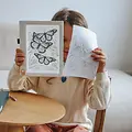 Kidywolf Kidywolf | Kidydraw Pad Animals 8 ans et plus