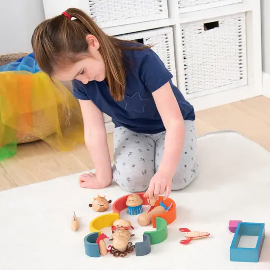 Tickit Tickit | Créatures marines en bois