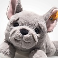 Steiff Steiff | Brie, bouledogue français, 24 cm, gris