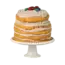 Maileg Maileg | Party Cake And Cake Stand mouse Off white