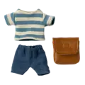 Maileg Maileg | Vêtements et sac Big Brother Mouse Brown