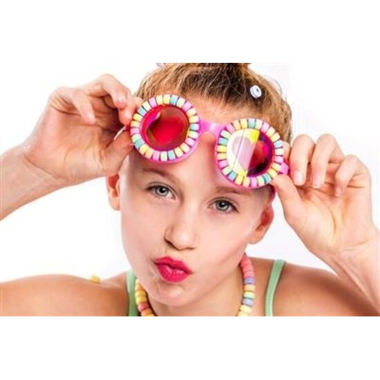 Bling2o Bling2o | Lunettes de natation Pool Jewels Pink Jewels 8y+
