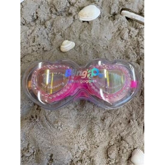 Bling2o Bling2o | Lunettes de natation First Luv Heart Breaker 6y+
