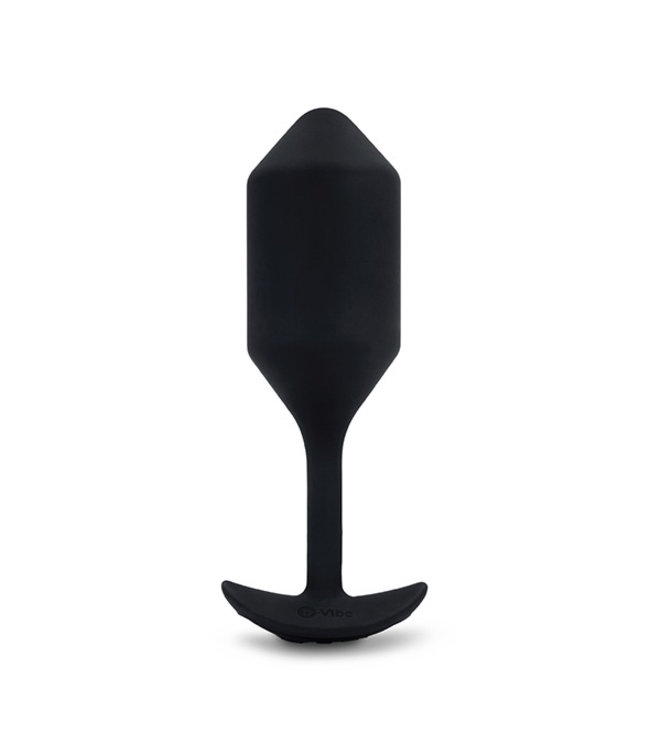 B-Vibe - Vibrerende Snug Plug 4 (XL) Zwart