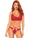 Leg Avenue Lace bralette and thong