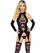 Leg Avenue Camigarter, Stockings & Gloves O/S