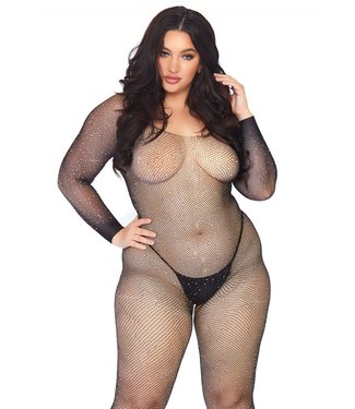 Leg Avenue CRYSTALIZED NET BODYSTOCKING