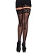 Leg Avenue Sheer stay up with a lace top O/S