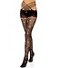 Leg Avenue Wrap Around Crotchless Tights O/S