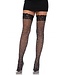 Leg Avenue Lurex Cable Stay Ups - One Size