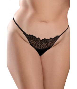HookUp Pantys By Pipedream Remote Lace Peek-a-Boo +Size