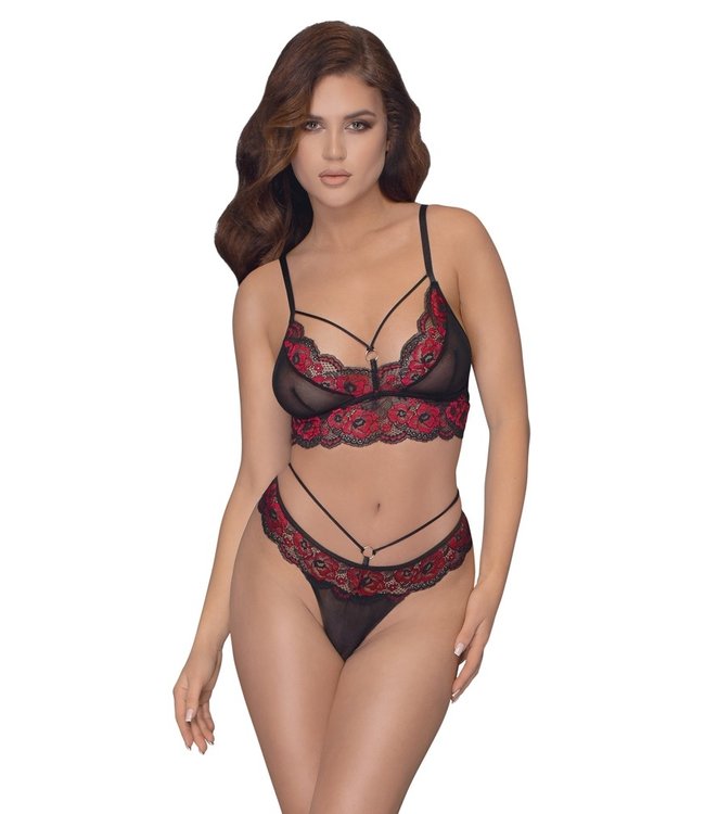 Bra Set Black/Red