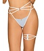 Obsessive Deilana Garter - Blue/White