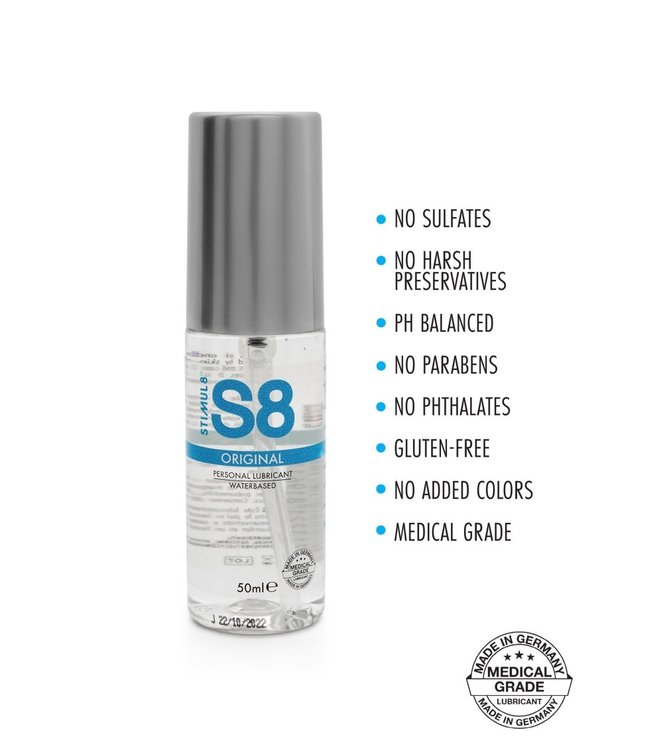 S8 Waterbased Lube 50ml