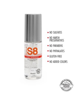 Stimul8 S8 WB Warming Anal Lube 50ml