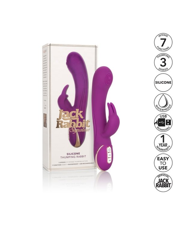 Silicone Thumping Rabbit