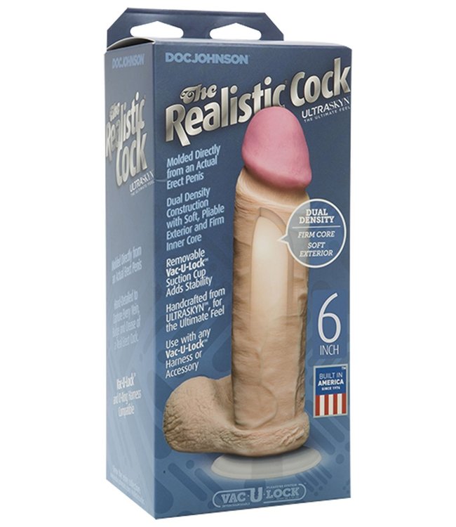 The Realistic Cock 6 inch