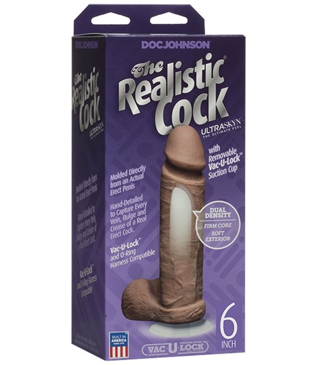 The Realistic Cock 6 inch