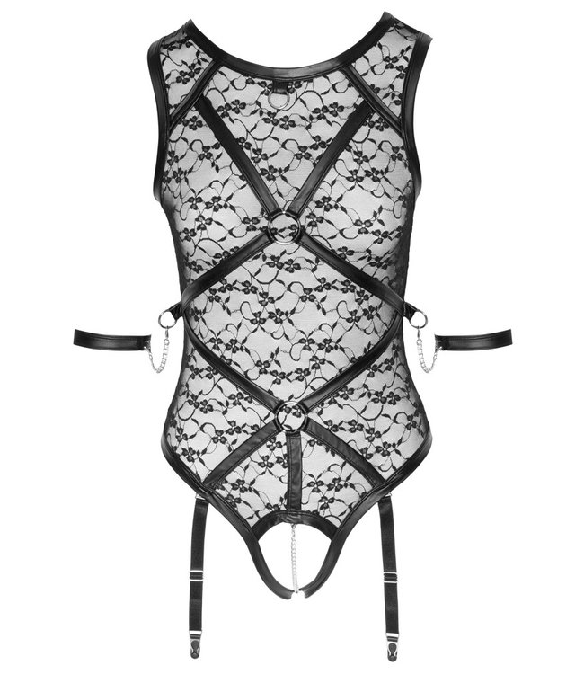 Bondage and Lace Crotchless Body
