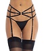 Leg Avenue Rhinestone Garter Belt
