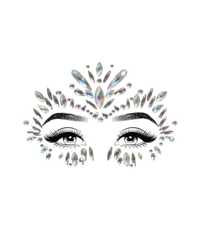 Iris Adhesive Face Jewels Sticker