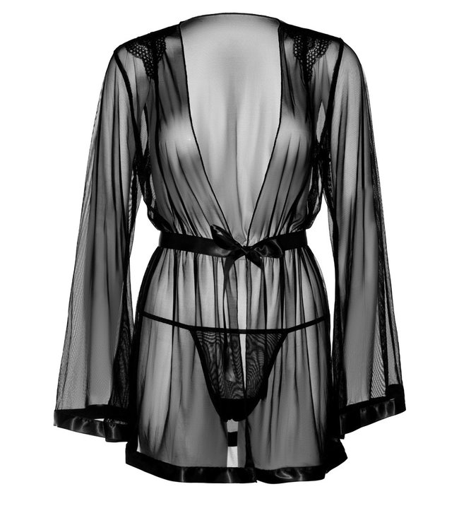 Sheer Kimono and String