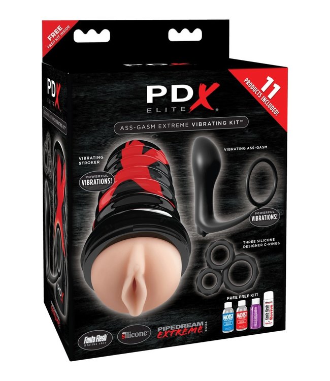 Ass-gasm Extreme Vibrating Kit