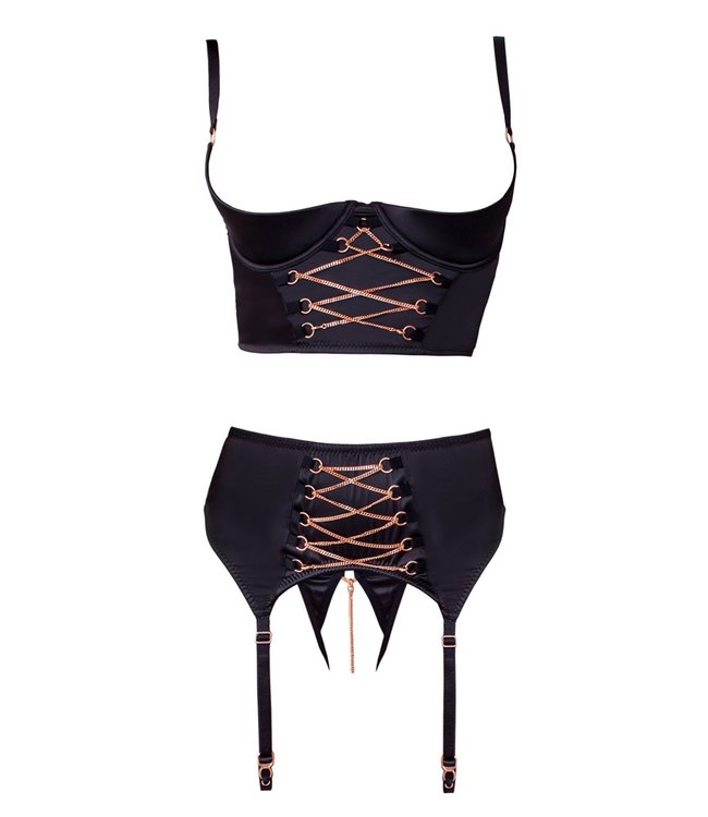 ABIERTA FINA SHELF BRA SET