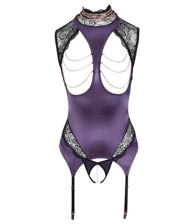 ABIERTA FINA BASQUE AND CROTCHLESS STRING