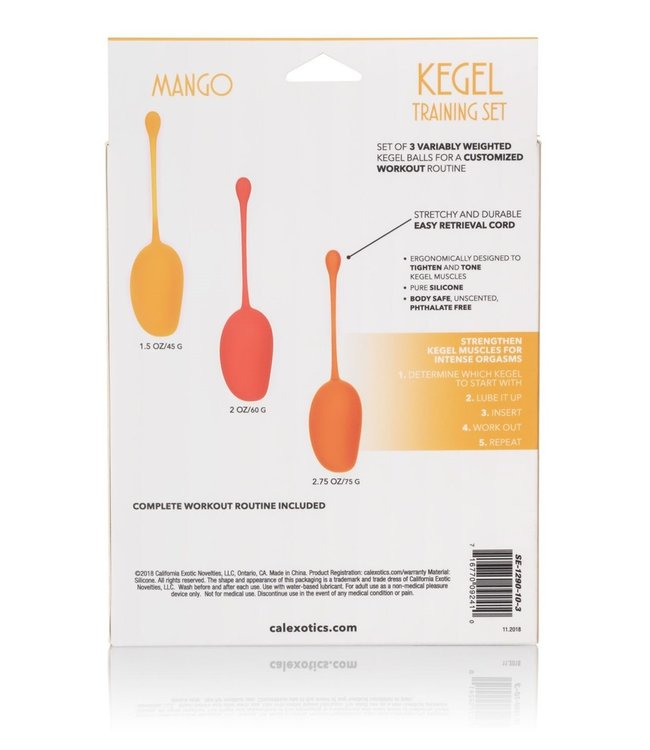 Kegel Training Set Mango