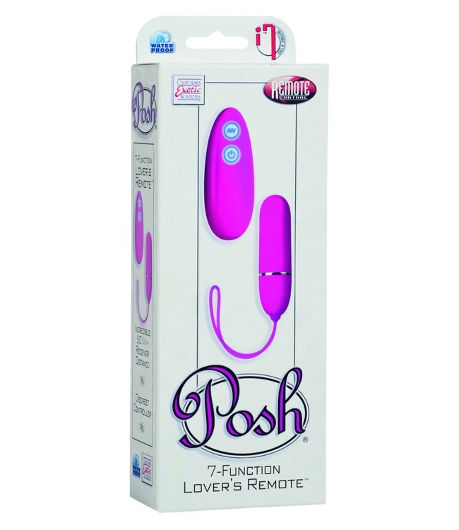 Posh 7-Function Lovers Remote