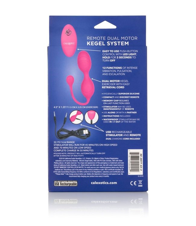 Remote Dual Motor Kegel System