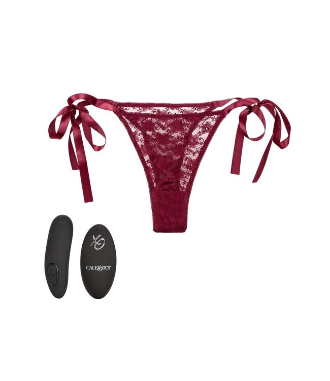 Remote Control Lace Thong Set