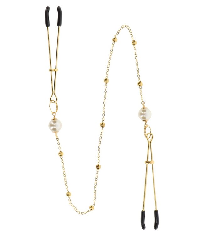Tweezers Pearl & Deluxe Chain