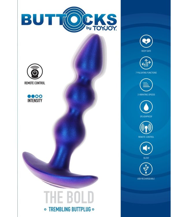 The Bold Beaded Vibr. Anal Plug
