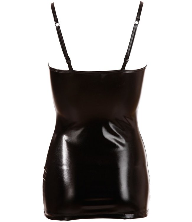 Laced-up Wetlook Dress