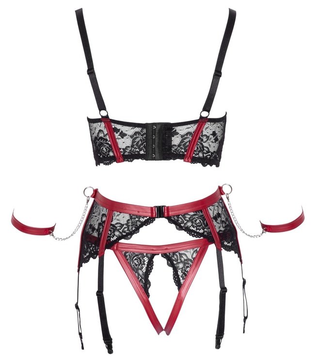 Shelf Suspender Lingerie Set