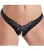 Cottelli Cottelli Open Crotch String With Pearls